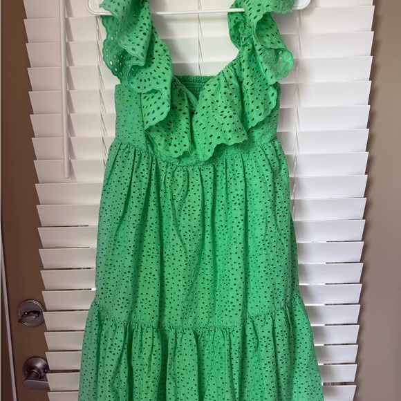 Lilly Pulitzer Asteria Cabana Green Daisy Dreams Eyelet Swing - Picture 3 of 9